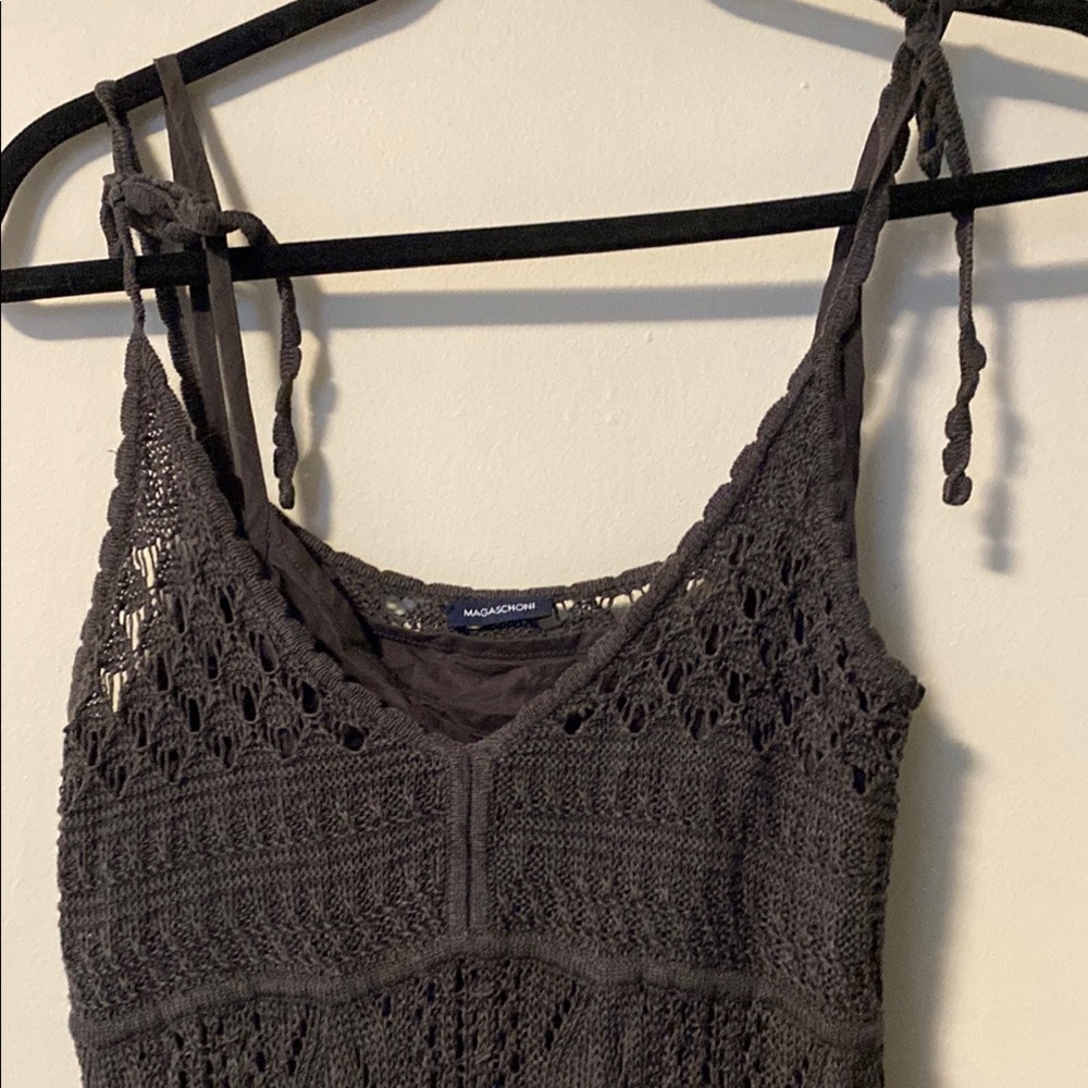 Magaschoni Elegant Maxi Dress S crochet - Picture 2 of 4